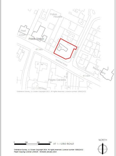 75 Reading Road Pangbourne, Reading, Development / Residential For Sale - Site plan