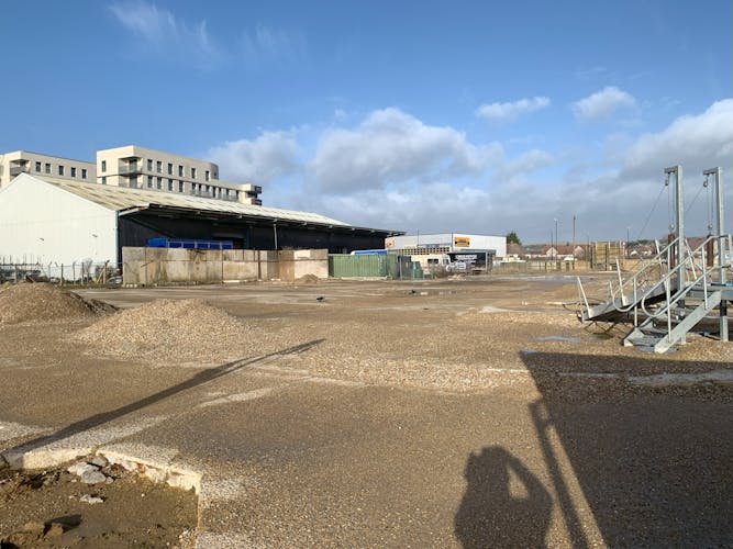 Fisherman's Wharf, Shoreham-by-Sea, Industrial / Land - Open Storage For Sale - Cleared former concrete crushing yard.jpg