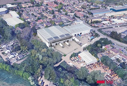 Greenlight Heathrow, Colnbrook, Industrial / Warehouse To Let - CGI - Aerial