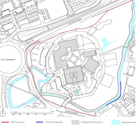 Charlton Place, Andover, Development / Residential For Sale - Site Location Plan