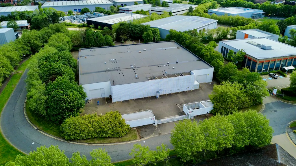 Wolverton Milton Keynes warehouse Adroit rear