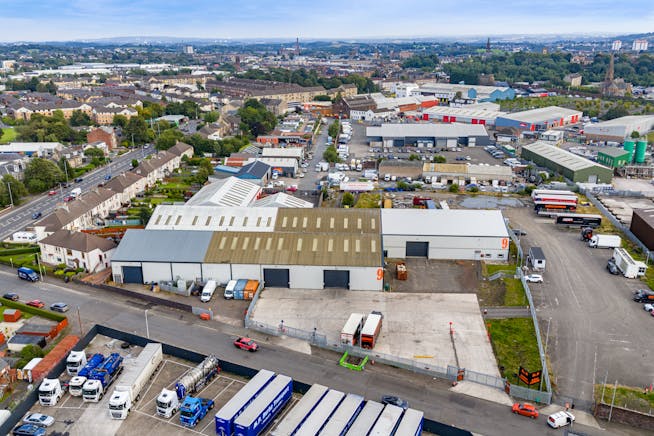 9 Clark Street, Clark Street, Paisley, Industrial To Let - Aerial Image 3.jpg