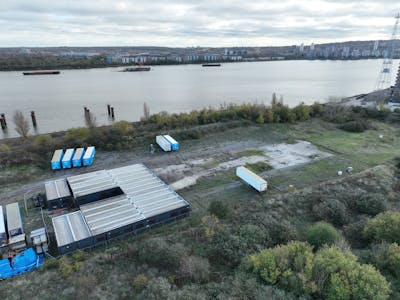 Plot 8 Beckton Gas Works, Armada Way, London, Open Storage To Let - DJI_20251118134543_0021_V.JPG
