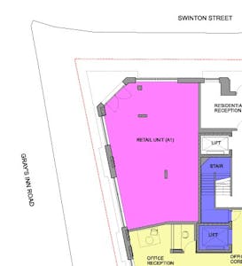Acorn House, 314-320 Gray's Inn Road, London, Retail To Let - Acorn House, 314 - 320 Gray's Inn Road, London WC1X 8DP - floor plan.jpg