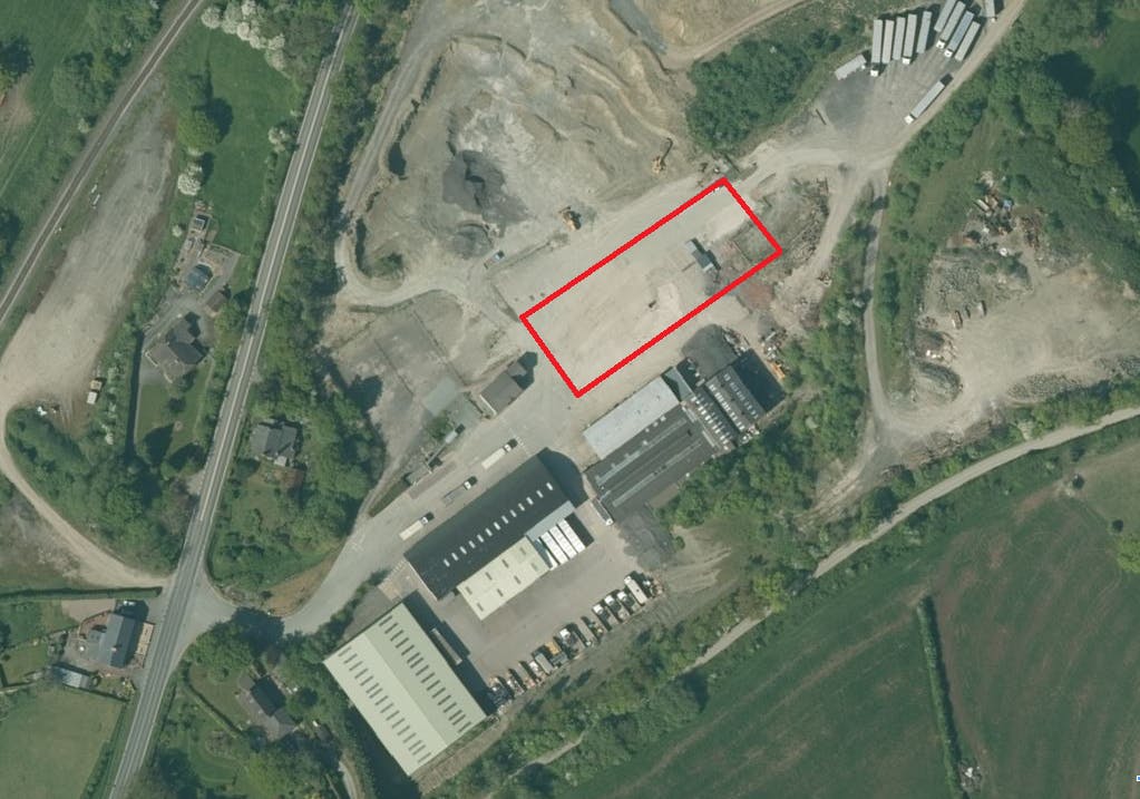 Proposed New Build Opportunity, Buttington Quarry - Yard aerial for TSR.png