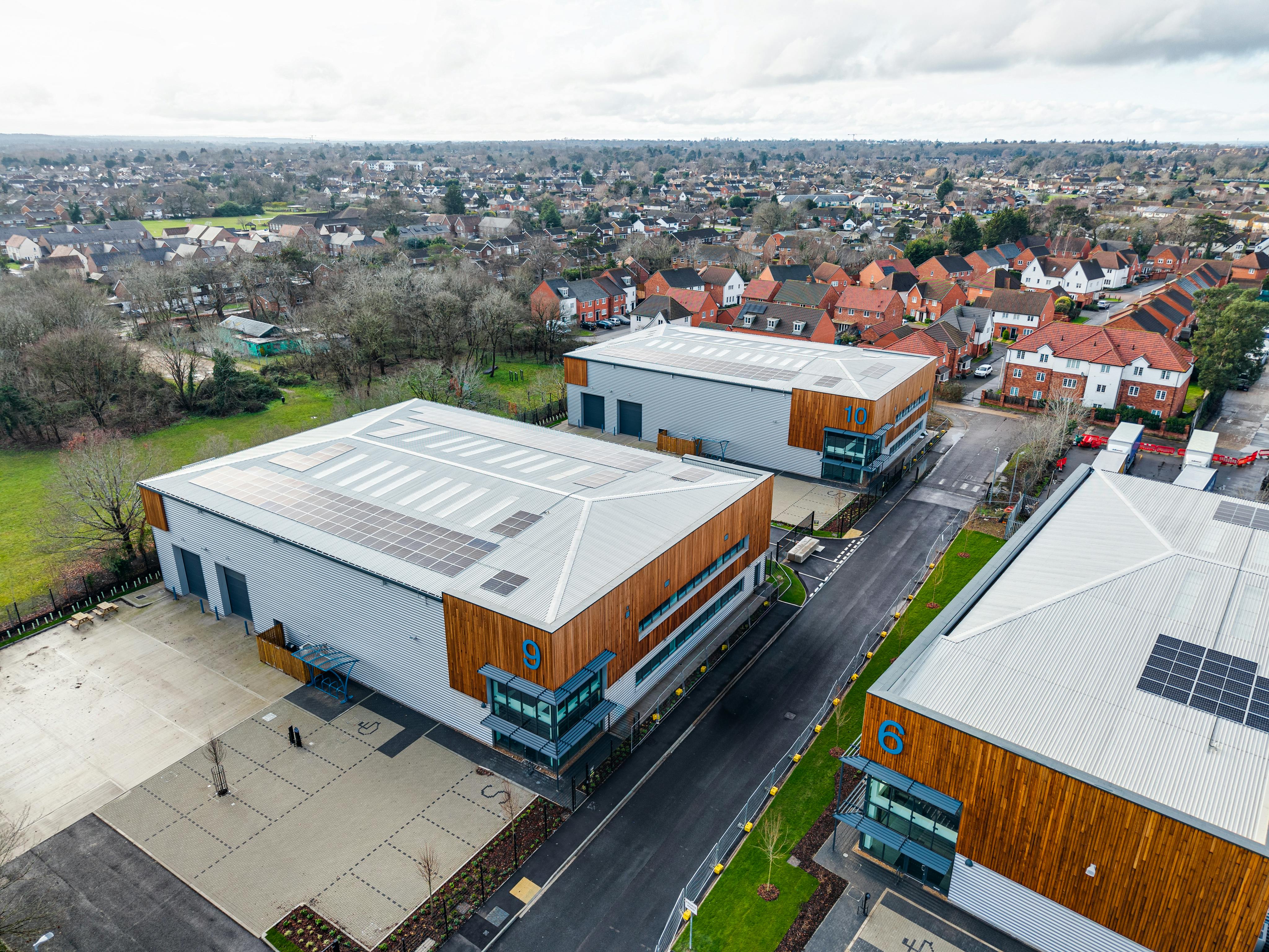 Unit 9, Hurricane Urban Hub, Reading, Berkshire, Warehouse & Industrial To Let - drone_day_0013.jpg