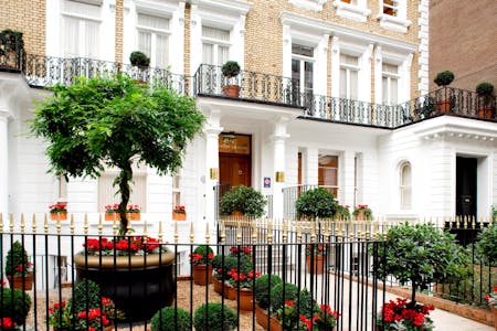 Prestigious Regency Townhouses, 45-47 Beaufort Gardens, Knightsbridge, Investment / Residential For Sale - exterior beaufort gardens.jpg