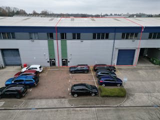 16 Harlow Mill, Harlow, Industrial To Let - DJI_0488 Red line.jpg
