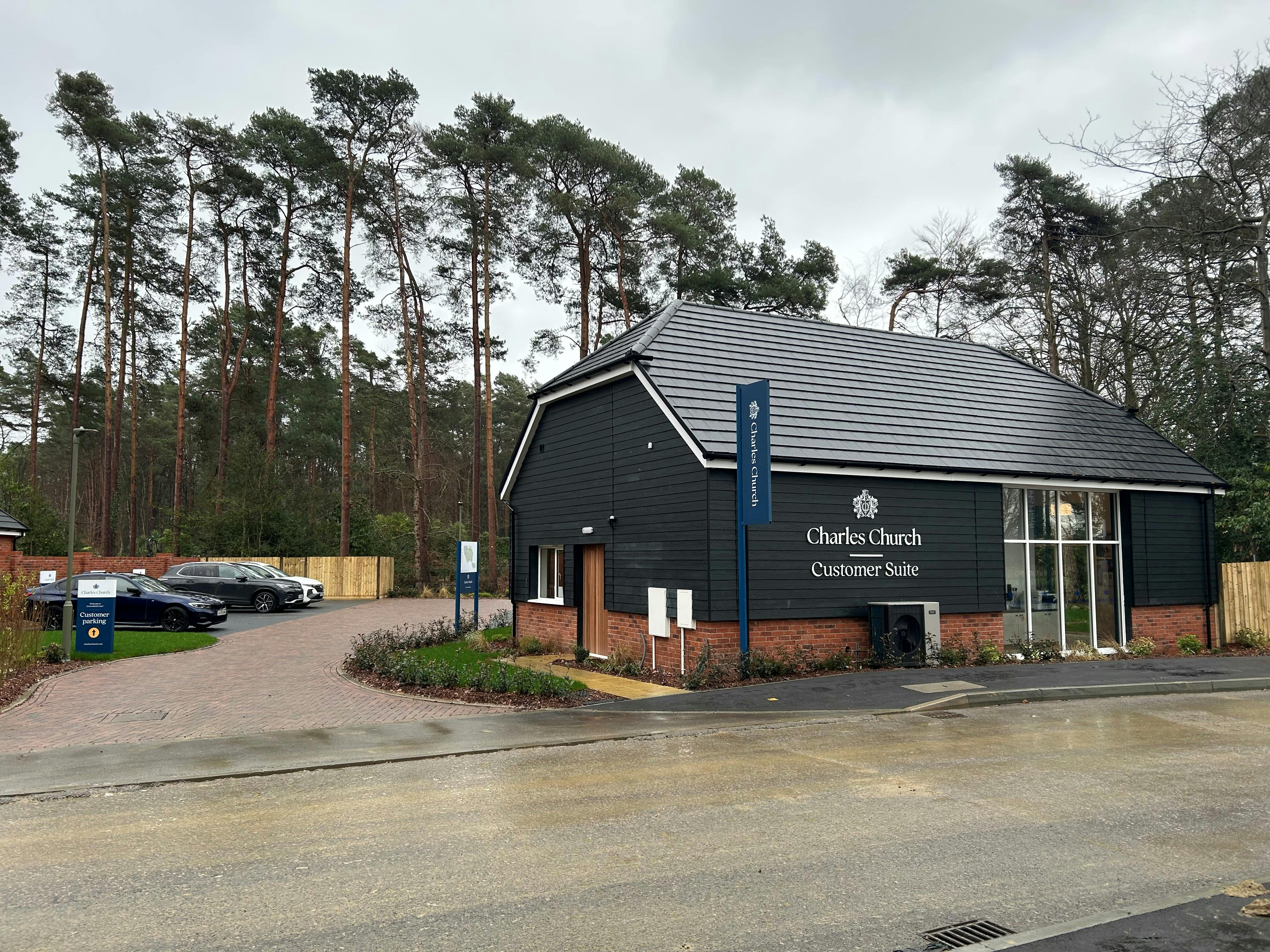 Community Offices and Hall, Crownfield Court, Windlesham, Offices For Sale - drive.jpg