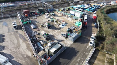 Compound 7 Canal Way, Ladbroke Grove, London, Open Storage To Let - DJI_0717.JPG