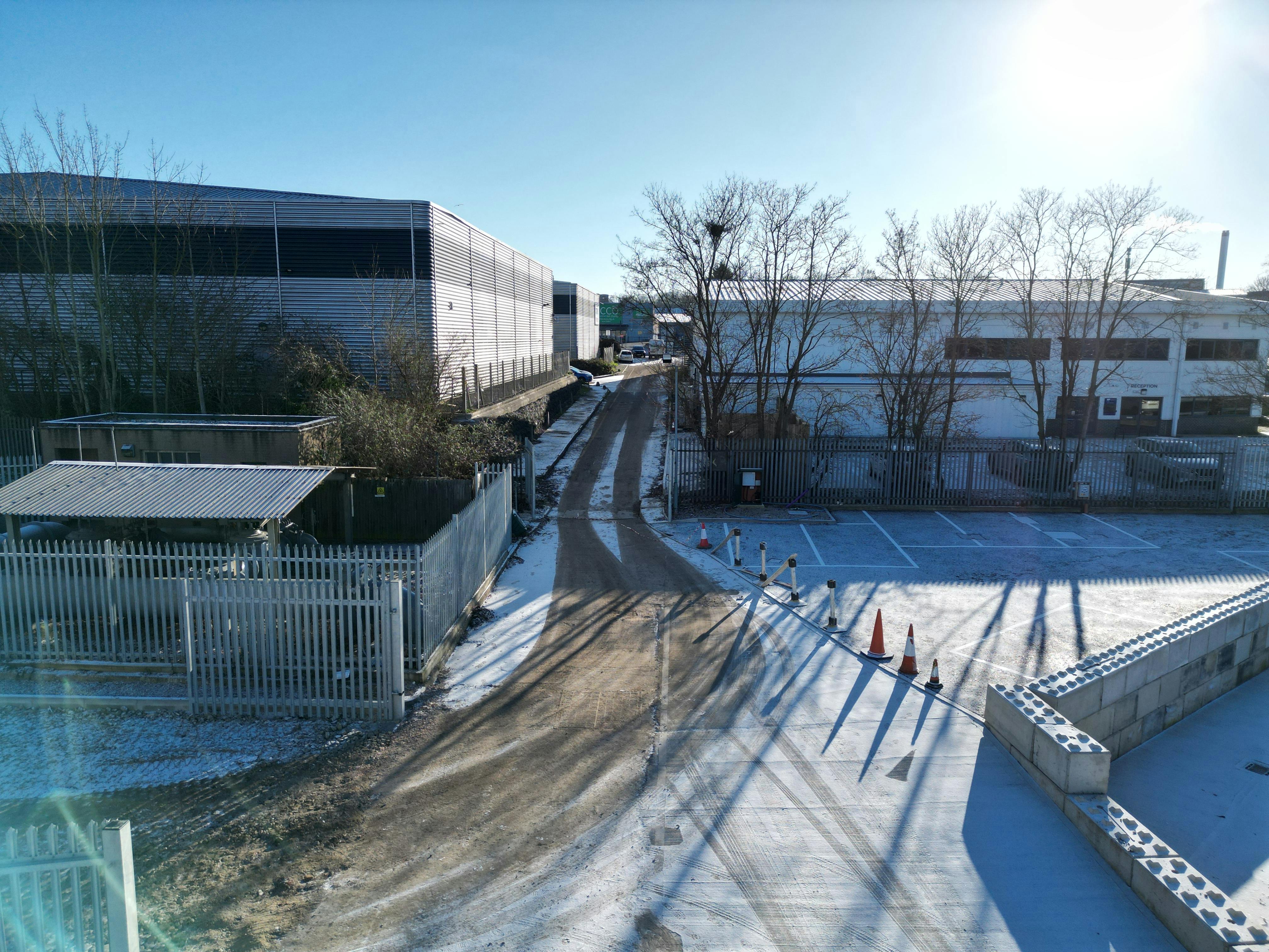 Yard at 3 Windsor Place, Harlow, Industrial To Let - DJI_0055.JPG