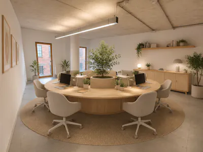 Urban Village, High Street, Swansea, Office To Let - Mezzanine chat 1.png