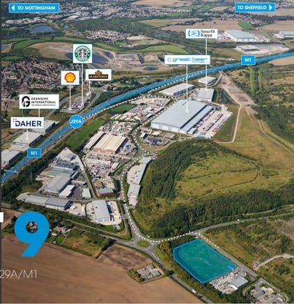 52k sq ft - Plot 9 Markham Vale, Meadow House Way, Chesterfield, Distribution Warehouse To Let / For Sale - markham vale plot 9.JPG