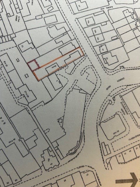 3 Grange Road, Egham, Industrial / Office For Sale - Grange Road combined title plan for guidance.jpg