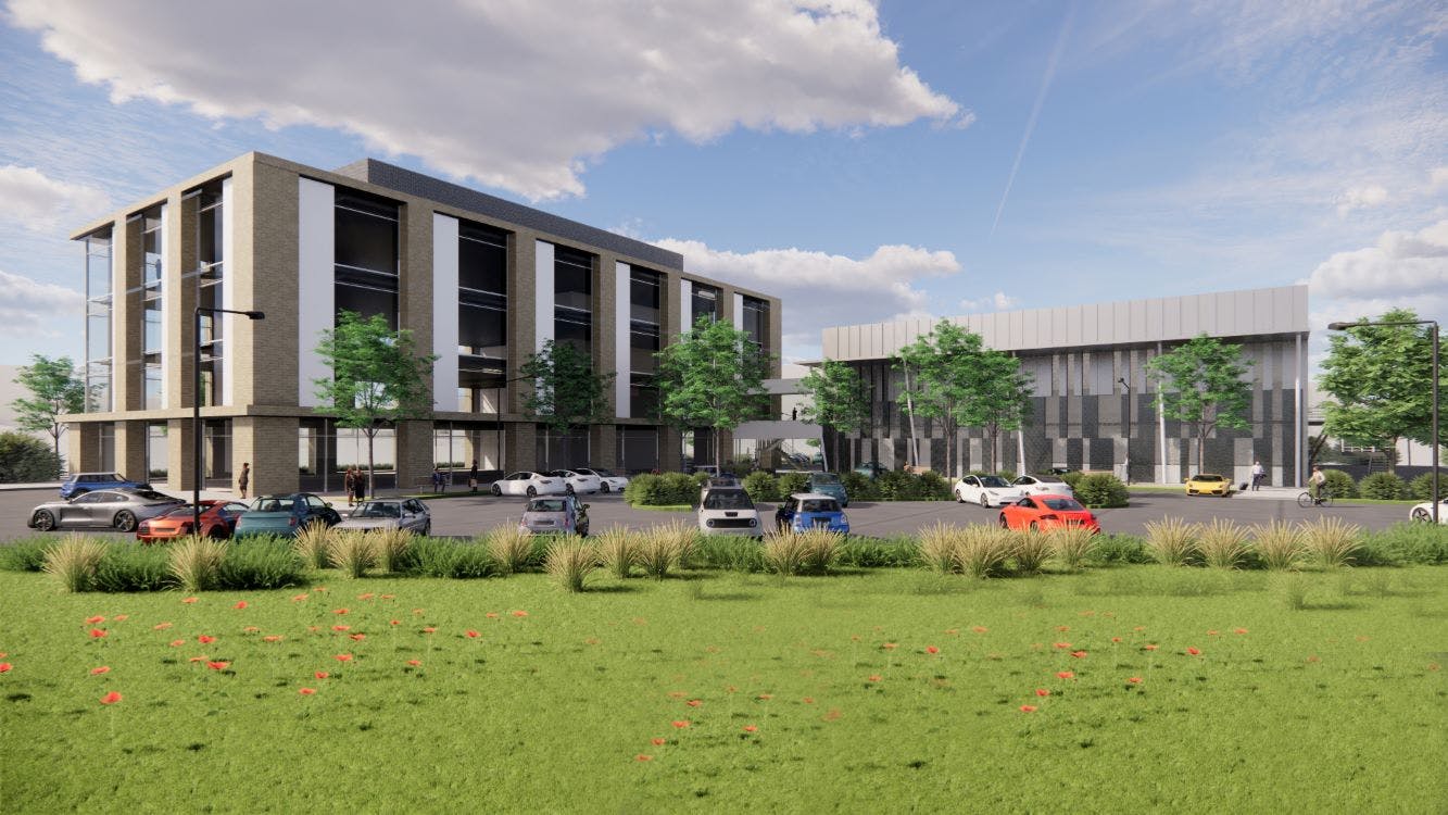 Bicester Arc, Bicester, Office To Let / For Sale - Rear View copy.jpg