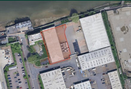 Units A & B Anchorage Point, Anchor & Hope Lane, London, Industrial / Other / Trade Counter / Warehouse To Let - Aerial Image.png