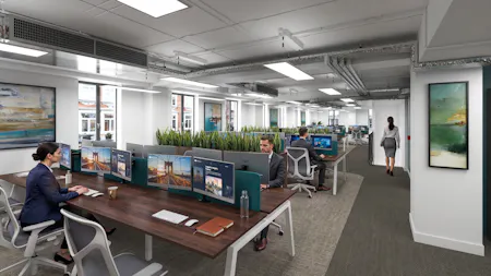 22 York Buildings, London, Office To Let - DRAFT-22YB- CORPORATE SCHEME 1ST FLOOR-2A.jpg