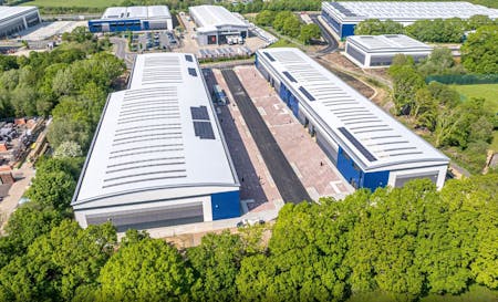 Units 8-22 Panattoni Park, Gothard Green Way, Goddards Green, Burgess Hill, Industrial / Warehouse To Let - Aerial.JPG