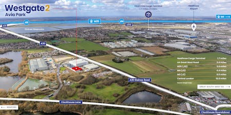 Westgate 2 Avia Park, Staines Road, Heathrow, Industrial/Logistics / Industrial / Warehouse To Let - Aerial