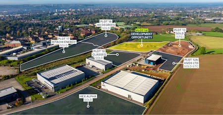 Plot 14, Beacon Business Park, Stafford, Land For Sale - Stafford Beacon aerial 3.jpg