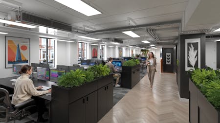 22 York Buildings, London, Office To Let - DRAFT 2-22YB- TECH SCHEME 1ST FLOOR-2A.jpg
