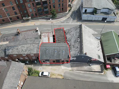7 Mill Lane, Macclesfield, Retail For Sale - Mill Lane Aerial.jpg
