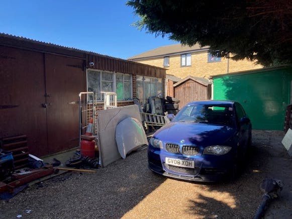Yard, 52 Littleton Road, Ashford, Industrial / Other For Sale - Rear of Yard.jpg