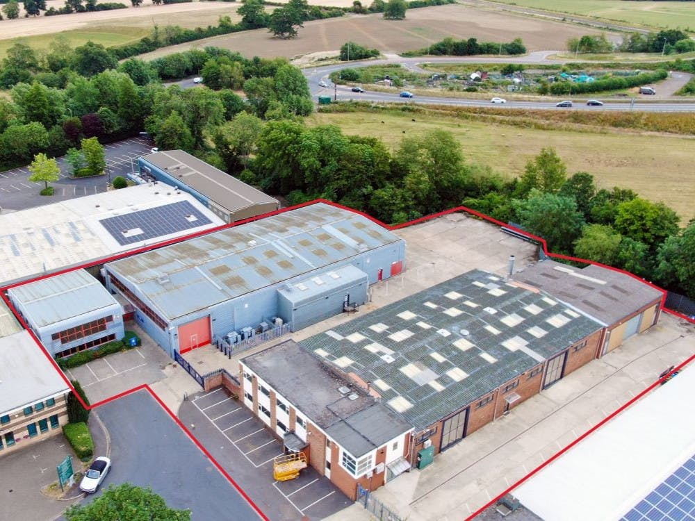 Unit B4 comprises a detached industrial building with an attached two storey office block. The office block benefits from toilet facilities and separate meeting rooms. The warehouse element provides 2 roller shutter doors which can be accessed via a gated secure yard. The building also benefits from a 1,200 kVA power supply.

Unit B5 is currently fitted out as office space with a separate workshop. The unit provides real flexibility, and can be used for a variety of business uses, subject to planning.