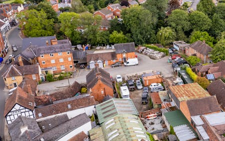 15, 19 & 19A Market Street, and 1, 2 & 3 Bell Yard, Tenbury Wells, Investment For Sale - DJI_0269.jpg