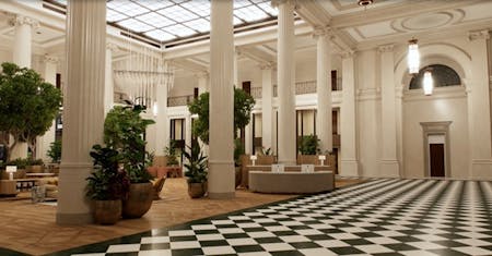 41 Lothbury, London, Office / Serviced Office To Let - Banking Hall Reception .jpg