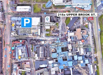 218a Upper Brook Street, Manchester, Office To Let - parking plan 2.jpg