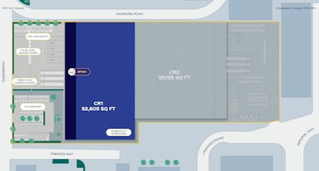 CR1, 3 Queensway, Croydon, Industrial / Warehouse To Let - CR1  2 Brochure Plan.JPG