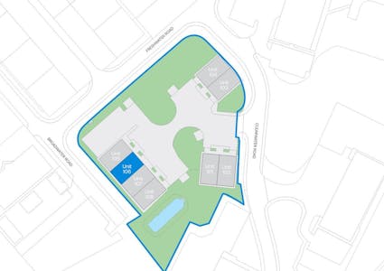 Unit 106, Clearwater Road, Newport, Industrial To Let - new mw qwm 106 11 MAP PLAN.JPG