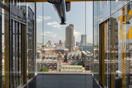 88 Wood Street, London, Office To Let - lift lobby views