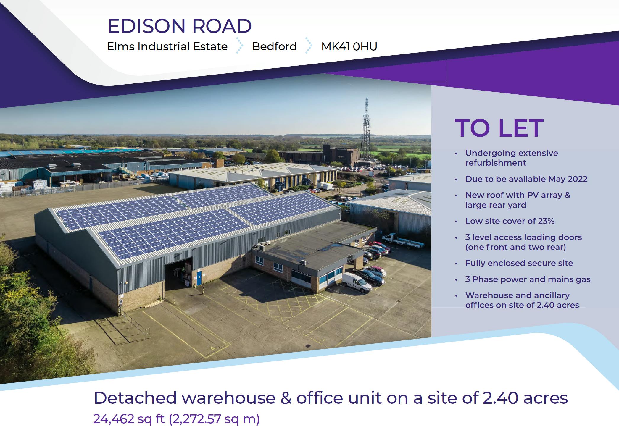 Edison Road, Elms Industrial Estate, Bedford, Distribution Warehouse / Trade To Let - Edison.PNG