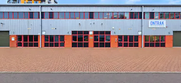 Unit 4-5 Greenwich Centre Business Park, 53 Norman Road, Greenwich, Warehouse & Industrial To Let - Symmetrical Industrial Office Facade (1).png - More details and enquiries about this property