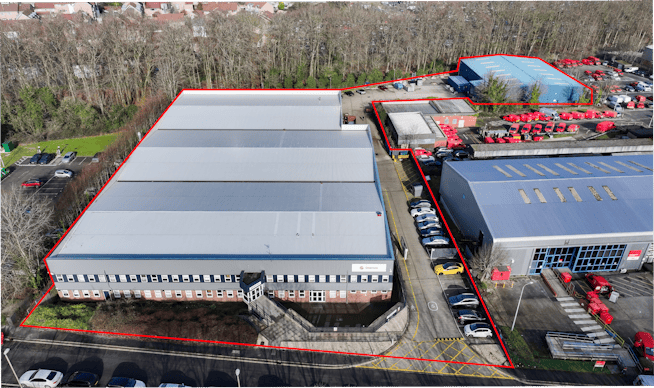 17 Priestley Road, Basingstoke, Industrial For Sale - Photo with red outline.png