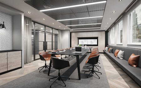 165 Fleet Street, London, Office To Let - CGI - 165 Fleet Street - Boardroom