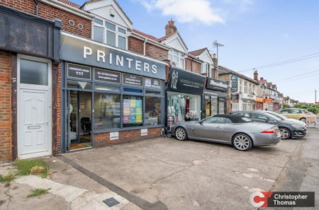 117 Feltham Road, Ashford, Office / Residential / Retail For Sale - parade frontage.jpg