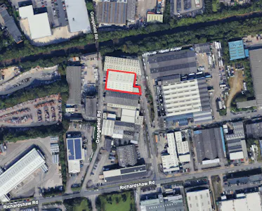 Unit 13 Prospect Park, Grangefield Road, Pudsey, Industrial / Industrial/Logistics / Industrial / Storage / Industrial / Warehouse To Let / For Sale - Red line image.png