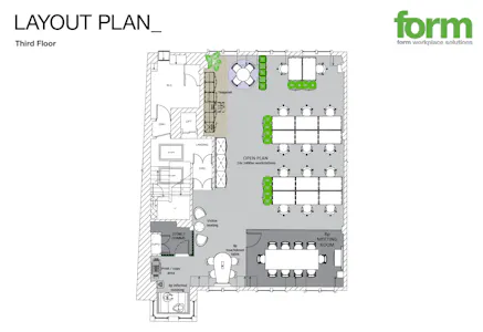 39 Queen Street, Maidenhead, Office To Let - Indicative 3rd floor layout.png