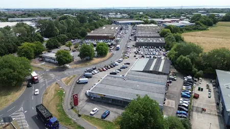 Unit 1, Spytty Road, Newport, Industrial / Retail – Warehouse / Trade Counter To Let - Spytty Aerial 4.jpg