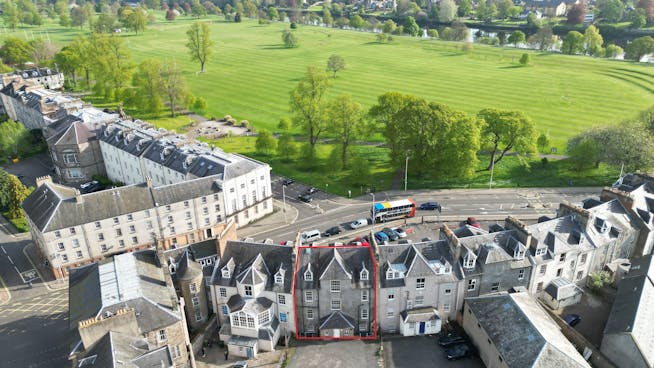 7 Atholl Crescent, Perth, Offices For Sale - ArielPhotofromBehindforBrochure.jpg