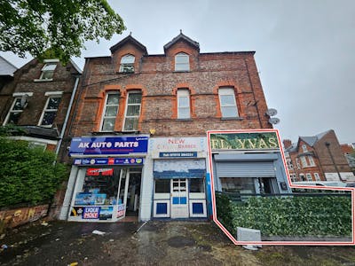 2 Upper Chorlton Road, Manchester, Restaurant / Cafe / Retail For Sale - 2 Upper Chorlton Road - shop front 2.jpeg