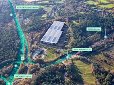 Vanguard Logistics Park, Woolmer Road, Hampshire, Distribution Warehouse / Industrial / Warehouse / Industrial / Warehouse To Let - Vanguard Location Image.png
