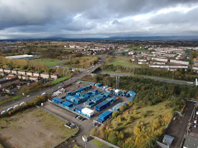 Yard, Queenslie Industrial Estate, Glasgow, Industrial / Land / Open Storage To Let - Queenlise Aerial (7).jpeg