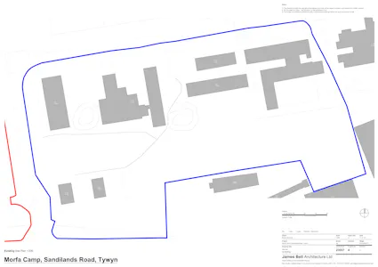 Phase 1 & 2 Morfa Camp, Sandilands Road, Tywyn, Development / Land For Sale - Zone 2 Location Plan.jpg