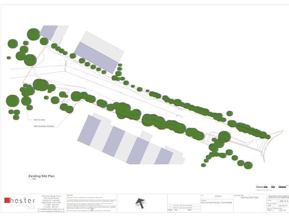 Land at Boscombe Road, Dunstable, Land/Yard For Sale - Existing Site Plan.jpeg