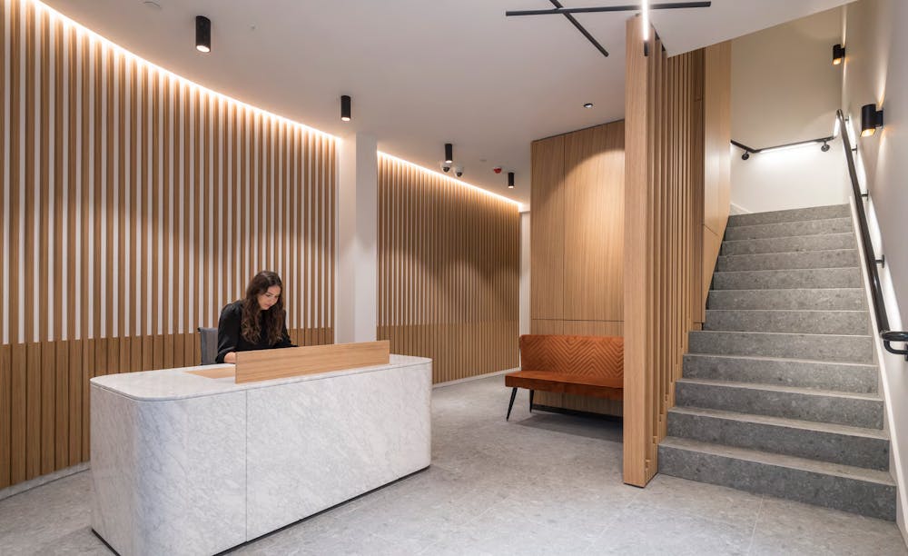 74 Coleman Street - Reception