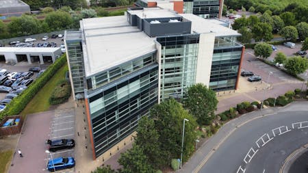 City West Office Park Gelderd Road, Leeds, Office To Let - Roadside Aerial View.jpg